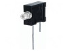 LED roșu 3mm &icirc;n carcasă convexă -25&divide;85&deg;C IP40