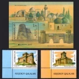 AZERBAIJAN 2017 EUROPA CEPT CASTELE