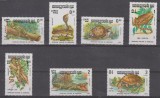 Cambodge 1983 - Reptile, fauna, serie neuzata
