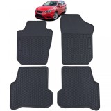 Set Premium de Covorase din Cauciuc Negru pentru Seat Ibiza 4 6J 6P din 08 Performance AutoTuning