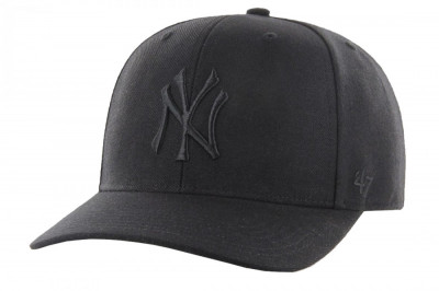 Capace de baseball 47 Brand New York Yankees Cold Zone MVP Cap B-CLZOE17WBP-BKA negru foto