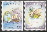 San Marino 1992 - Europa, CEPT, descoperirea Americii, serie neuzata