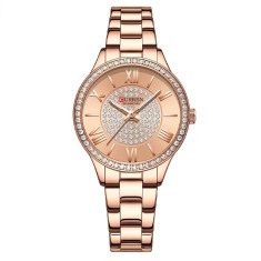 Ceas de dama Curren Roze , Elegant, cu mecanism quartz si bratara metalica de lux