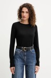 Luisa Spagnoli pulover de l&acirc;nă culoarea negru, light, 100104
