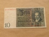 Germania 10 Reichsmark 22.01.1929 - Underprint letter B