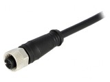 Mufă M12 5 PIN mamă 2m IP67 60V 4A, MOLEX