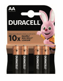 Baterie Duracell Basic AA R6 1,5V alcalina set 4 buc.