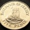 Moneda exotica 5 PENCE - JERSEY, anul 2002 * cod 5322
