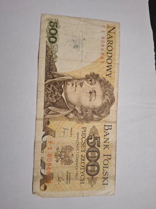 500 zloti 1982