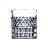 Pahar, pentru whiskey, Brilliant, transparent, din sticla, 335 ml, 9.2 x 8.5 x 8 cm, ideal pentru degustarea unui whiskey de calitate