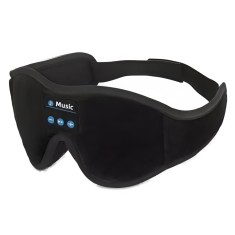 Masca de Somn APF&reg; cu Casti Bluetooth 3D incorporate, Difuzor HD, Material Premium, Spuma cu memorie