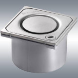 Cumpara ieftin Piesa superioara Kessel, System 100, cu gratar din inox Spot Design, pentru corp sifon, cu sistem inchidere