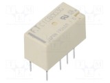Releu electromagnetic DPDT 3VDC 2A FUJITSU