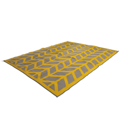 Bo-Camp Covor de exterior Chill mat Flaxton, galben ocru, 2,7x2 m, L foto