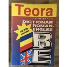 Andrei Bantas - Dictionar Roman - Englez ( 40 000 cuvinte )