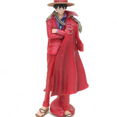 Figurine One Piece Luffy 25 cm anime red