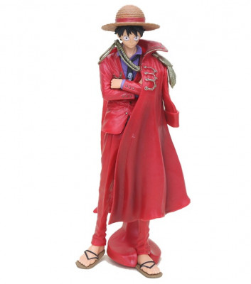 Figurine One Piece Luffy 25 cm anime red foto