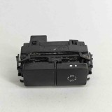 Comutator Mercedes-Benz E W212 2015 A2129051302 Intrerupator Regulator Buton Start Stop Argintiu Aluminiu