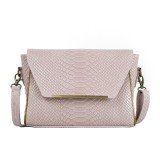 Cumpara ieftin Geanta dama Nita GT965, piele naturala, roz pudrat