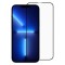 Folie sticla flippy&Acirc;&reg; compatibila cu apple iphone 14 / 13 / 13 pro 111d negru