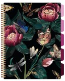 Caiet cu Spirala si Separatoare Strigo Pads Project Book Flori A4, Matematica, Verde