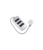 Cablu adaptor Scart Box cu 3 cai Scart 21 pini mama
