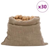 Cumpara ieftin Saci de iuta, 30 buc., 100x110 cm, iuta 100%, 220 g/m&sup2;