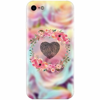 Husa silicon pentru Apple Iphone 6 Plus, Fingerprint foto