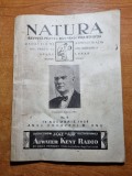 natura 15 noiembrie 1932-radulescu motru,omul si universul