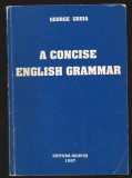 C10002 - A CONCISE ENGLISH GRAMMAR - GEORGE GRUIA