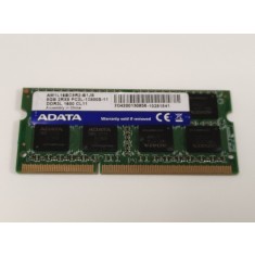 Memorie RAM Laptop, ADATA, 8GB, 2Rx8, DDR3L, PC3L-12800S, 1600MHz, 1.35V, AM1L16BC8R2-B1JS, CL11, Non-ECC, SODIMM, 204 pini