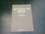 NEUITATUL AN 1919 - V. VISNEVSCHI PIESA IN 3 ACTE