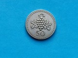 50 Mils 1963 Cipru-stare buna-