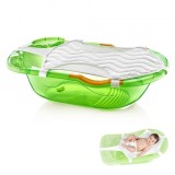Salteluta tip hamac BabyJem pentru cadita, 44x74cm, material uscare rapida, recomandat 0 luni+