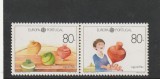 Portugalia 1989--Europa CEPT,serie 2 valori dantelate,MNH,Mi.1785-1786, Organizatii internationale, Nestampilat