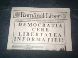 REVISTA ROMANUL LIBER NR 3 MARTIE 1990