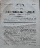Curier romanesc, gazeta politica, comerciala si literara, nr. 92 din 1844