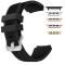 Curea silicon, compatibila Apple Watch 9|8|7|6|5|4|3|2|1 Series, 49mm|45mm|44mm|42mm, Negru