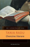 Chenzine literare | Tania Radu, 2019, Humanitas