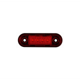 Lampa LED pentru prindere bullbar 12V-24V Cod: FR 0170-L - Rosu Automotive TrustedCars, Oem