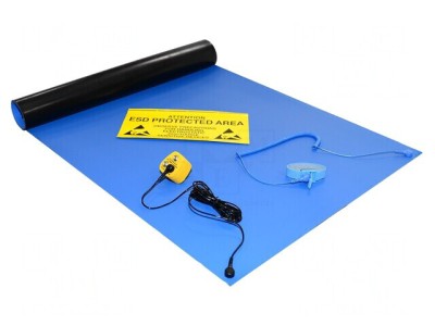 Kit Protecție Antistatică pentru Masă ESD 1.2m x 600mm foto