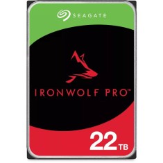 HDD intern 3.5, 22TB, IronWolf PRO, SATA 6Gb/s 7200rpm, 512MB