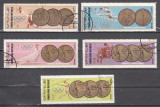 A12 S6 6 - Timbre foarte vechi - Yemen - medalii ale jocurilor olimpice, Sport, Stampilat