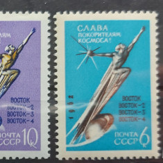 TS21 - Timbre serie CCCP Rusia - 1962 Mi2670-71 a