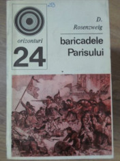 BARICADELE PARISULUI - D. ROSENZWEIG foto