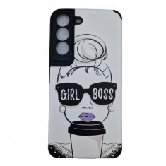 Husa Compatibila cu Samsung Galaxy S22 Plus ApcGsm Print Boss Girl