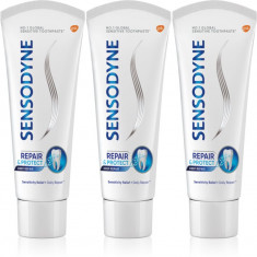 Sensodyne Repair & Protect pastă de dinți pentru dinti sensibili 3x75 ml