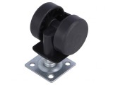 Roți pentru Mobilă 40mm 40kg Poliamidă