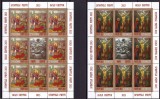 Cumpara ieftin ✅RO 2023 LP 2407 ,&quot; Sfintele Paști 2023 &quot;- serie in minicoli de 8 marci + vinieta+tabs ,MNH
