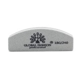 Buffer pentru unghii, mini, granulatie 180/240, gri